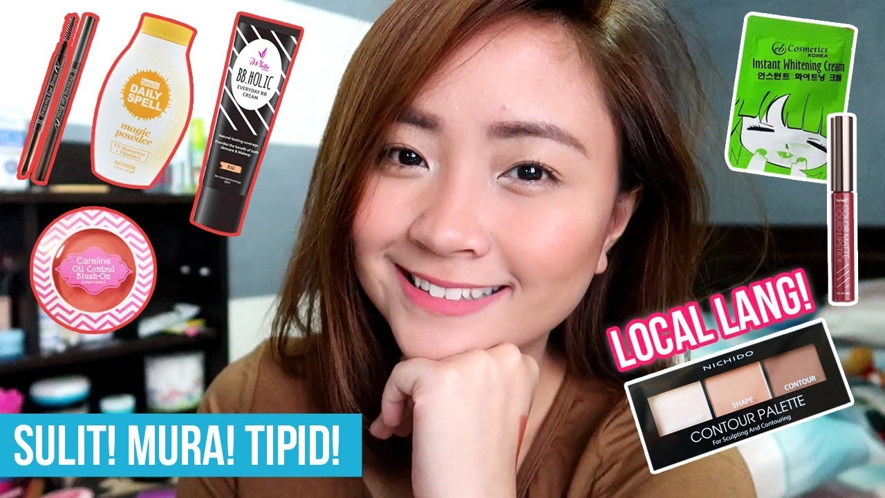 LOCAL AT SULIT! MURANG MAKEUP | ever bilena, careline, nichido, fashion21, maybelline, bench