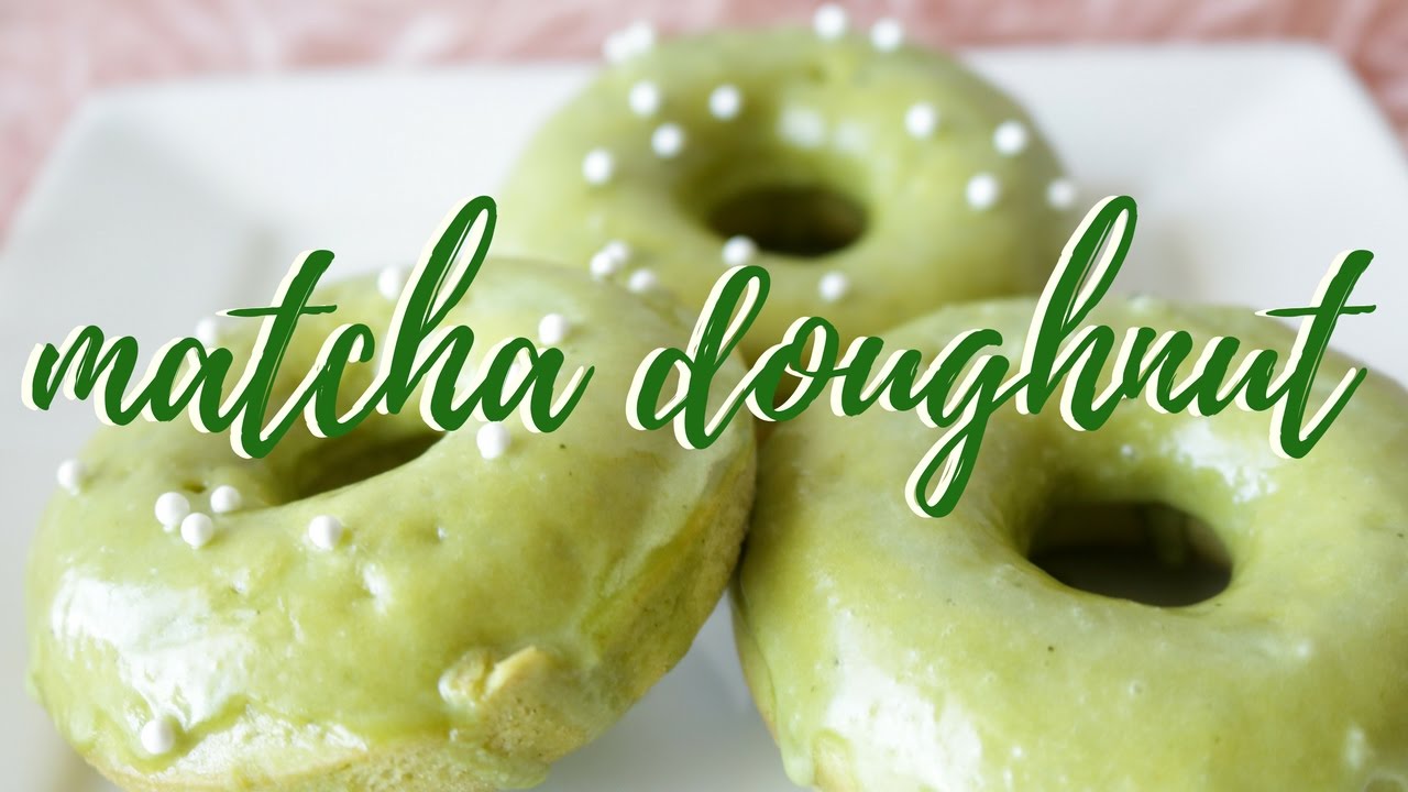 Baked Matcha Doughnuts | Janetta LeRose