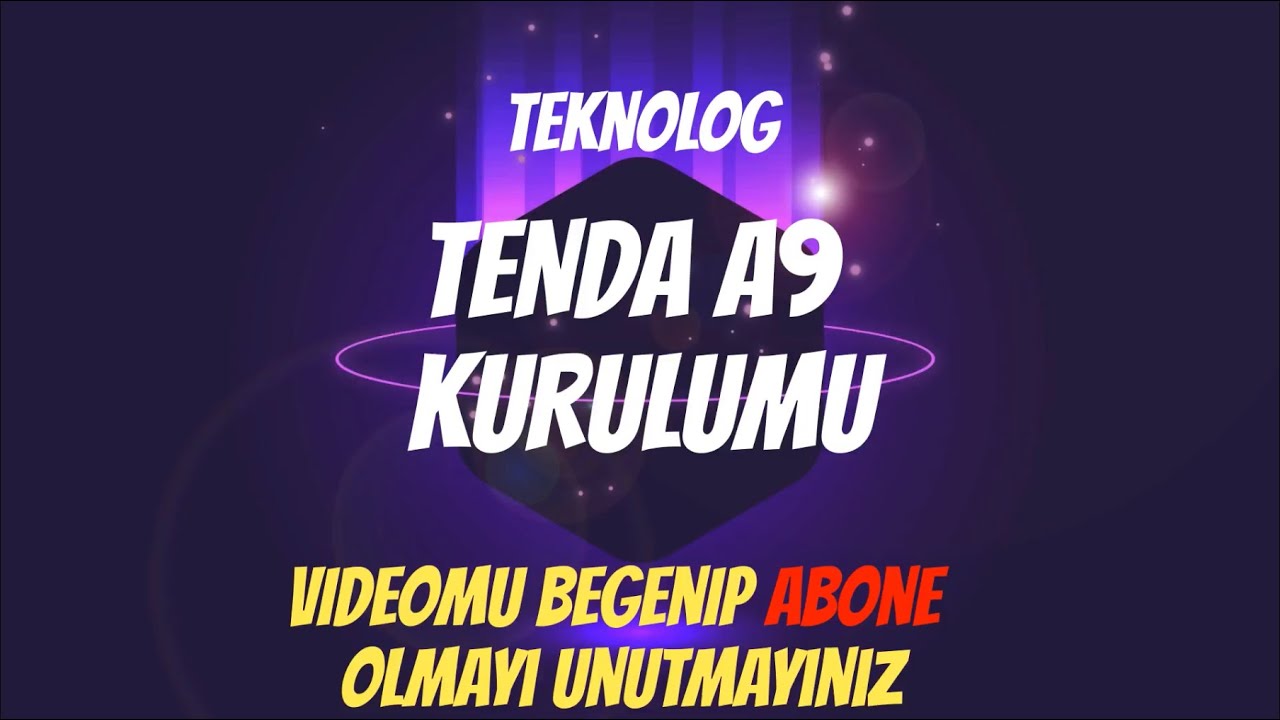 TENDA A9 Wifi Sinyal G&uuml;&ccedil;lendirici Cihaz Kurulumu ve Kutu A&ccedil;ılımı - Kablosuz Sinyalinizi G&uuml;&ccedil;lendirin!