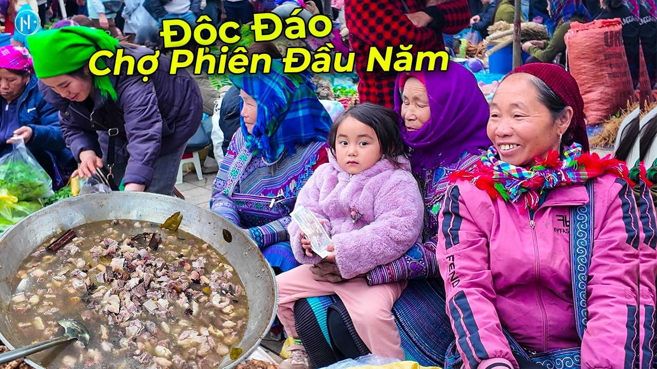 Độc Đáo Chợ Phiên Lớn Nhất Tây Bắc Những Ngày Đầu Năm 2026 | Northwest Vietnam Market