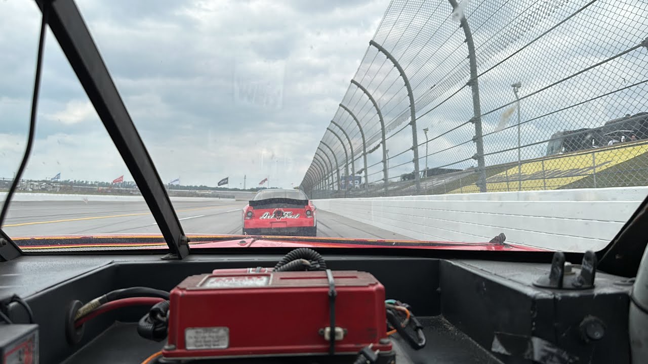 Talladega NASCAR ridealong at 180 mph