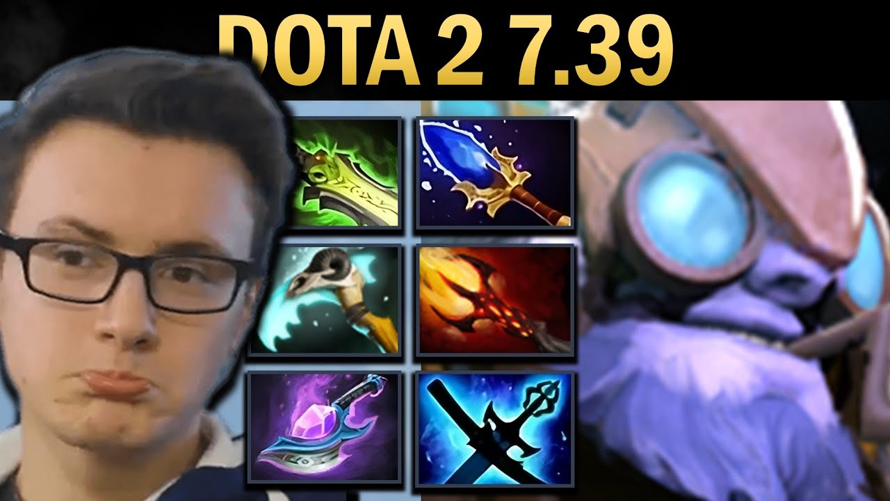 Tinker Gameplay Miracle with Ethereal and Arcane - Dota 7.39