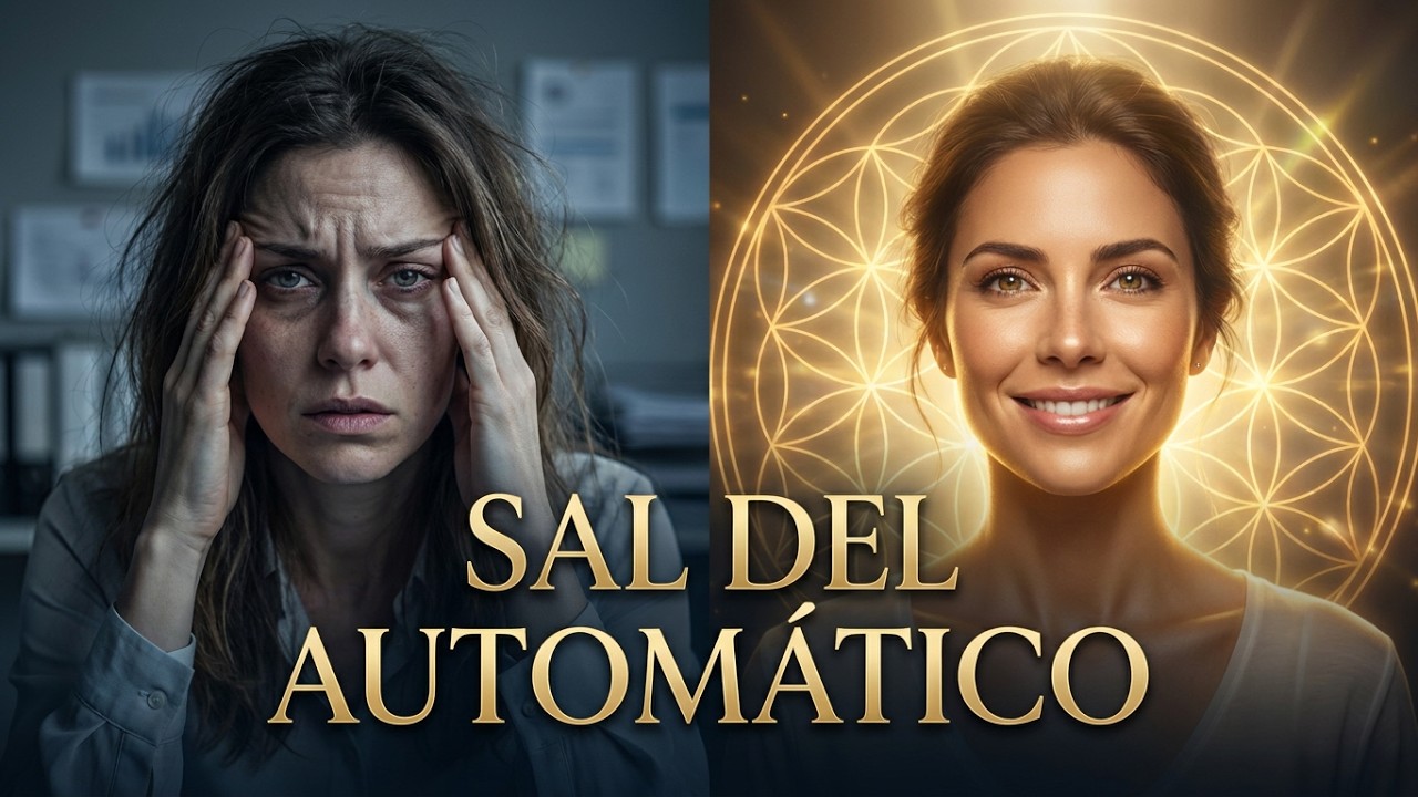 👉 La verdadera razón por la que estás agotad@ aunque no hagas nada | Sal del automático