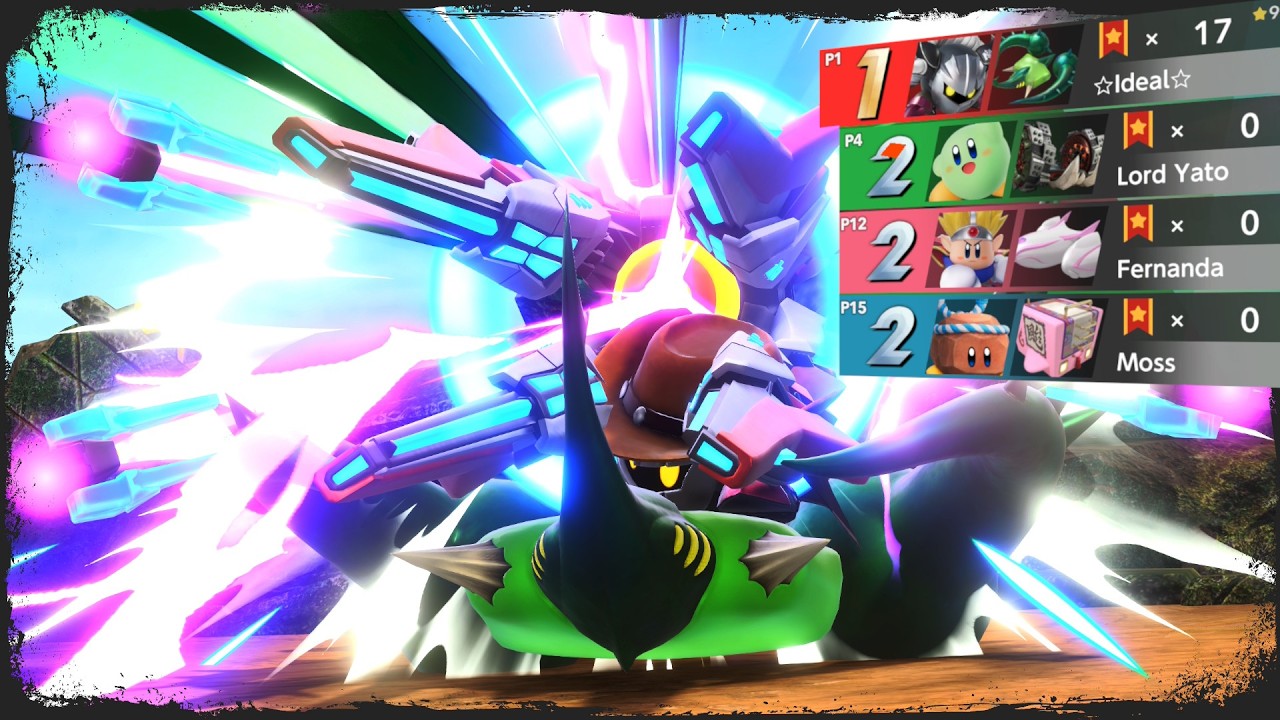 Kirby Air Riders - In The End Everyone Gained Ranked Experiece (City Trial)