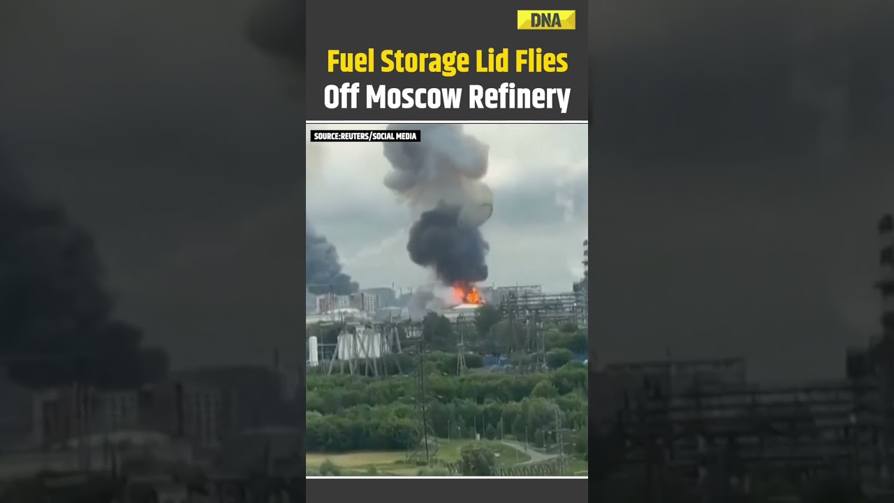 Russia Ukraine War: Drone Hit Blows Fuel Storage Lid Off Moscow Refinery During Major Ukraine Strike