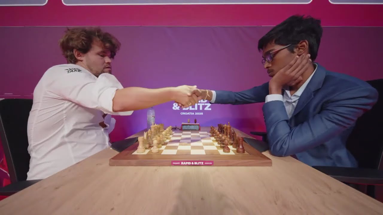 FULL GAME: Magnus vs. Pragg | Blitz 17 #SuperUnitedRapidBlitzCroatia