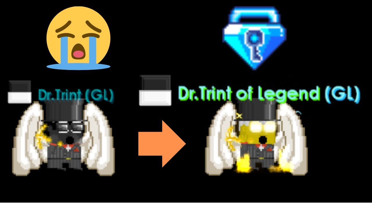 Idiot gets Legendary Title Growtopia