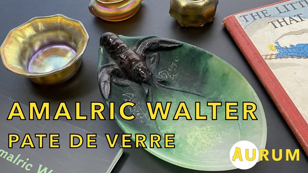 Amalric Walter, Master of Pâte de Verre Glass