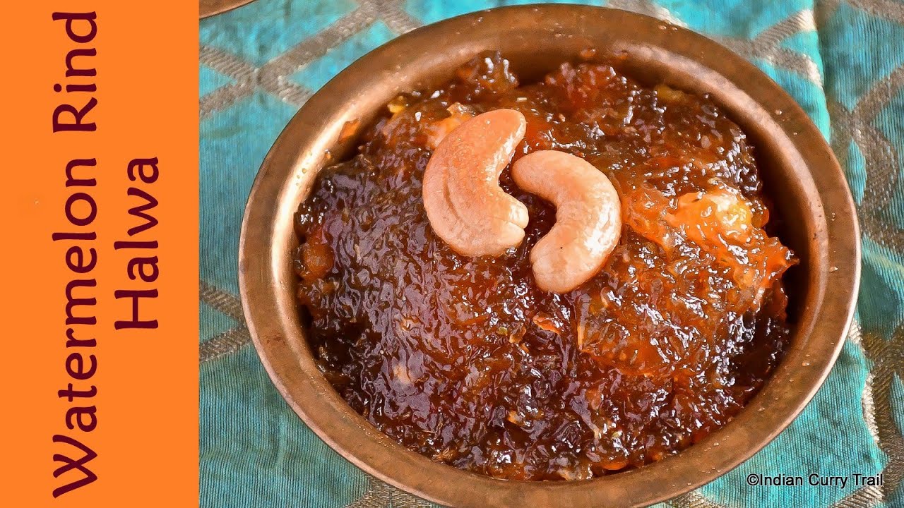 Watermelon Rind Halwa | Watermelon Peel Halwa Recipe