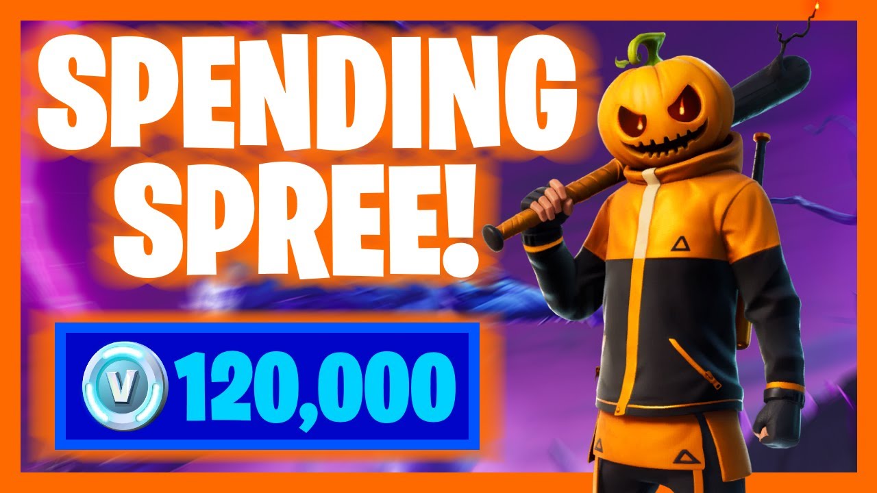 SPENDING 120,000+ V-Bucks in FORTNITE!! (Spending Spree #17)