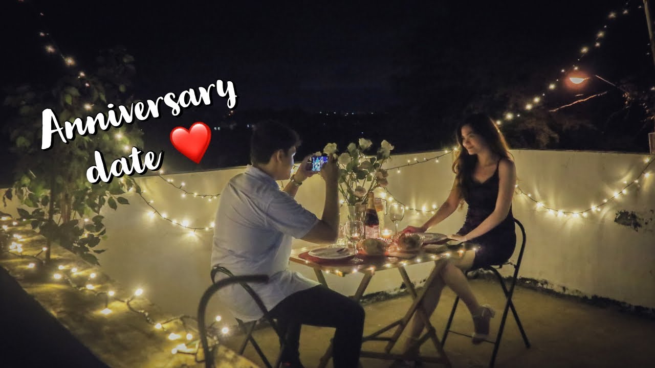 SURPRISING HIM with DIY DINNER DATE! | Angeline Lopez