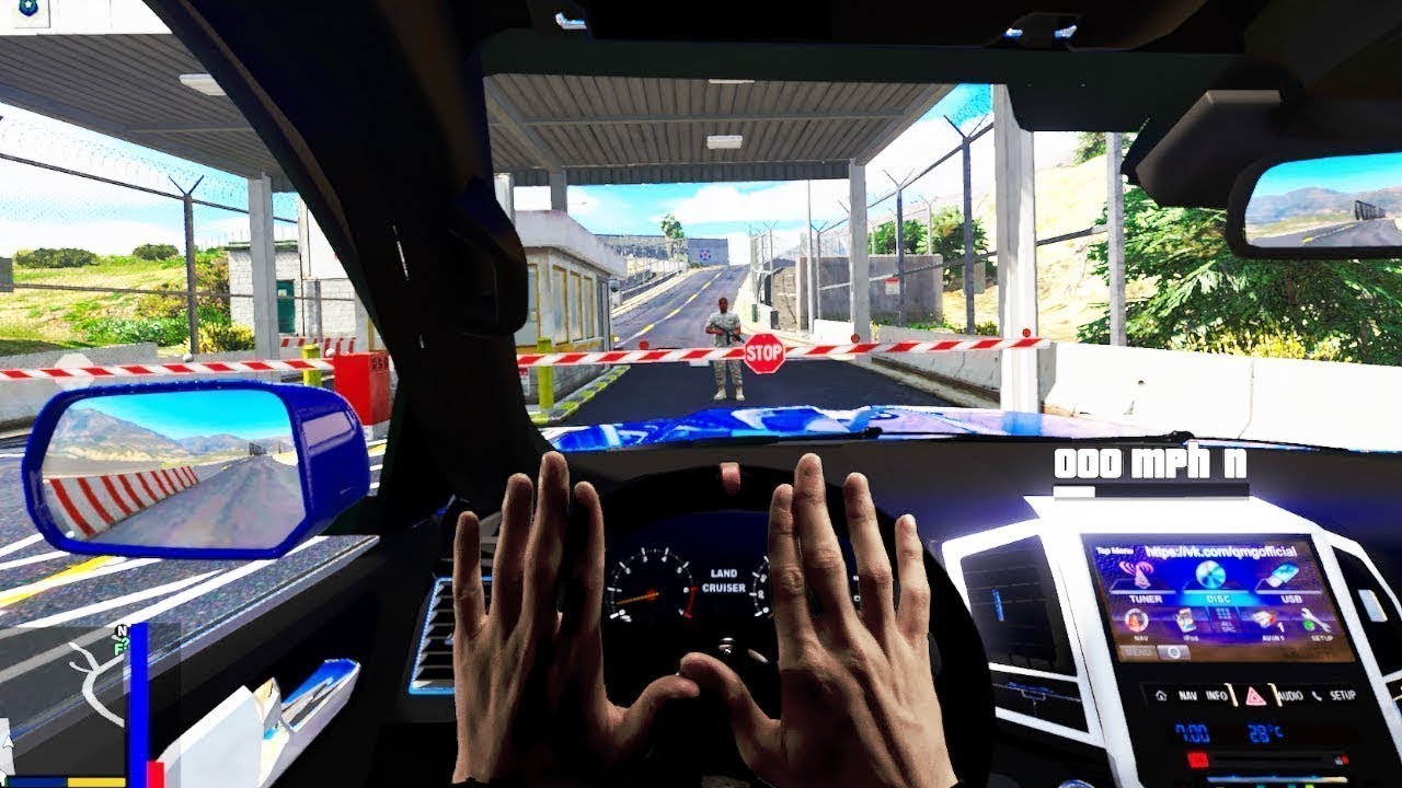 GTA V Steering Wheel & Manual Transmission Mod Test #6 ⚠️