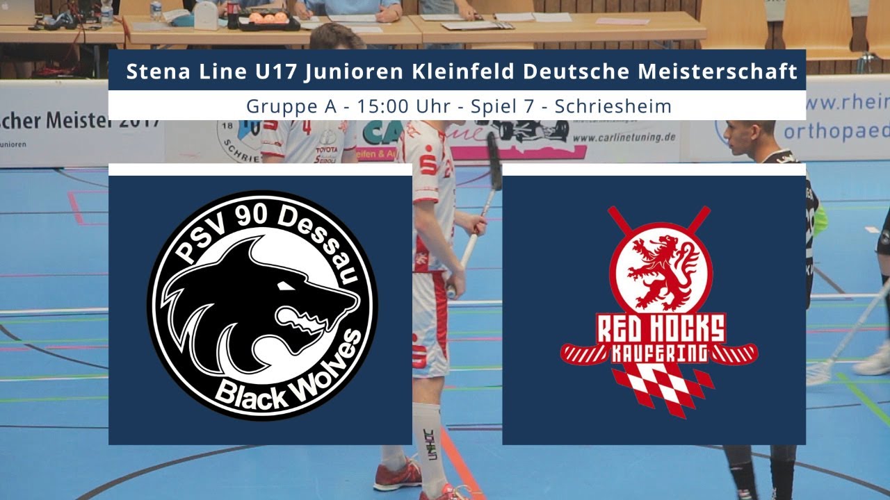 U17 DM 2017 | Gruppe A - PSV 90 Dessau - VfL Red Hocks Kaufering