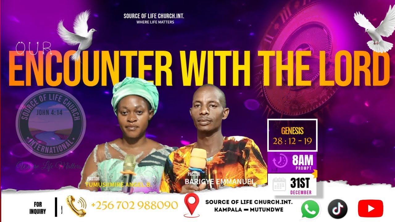EKIRO  EKYESISIKANO YAFFE  NE, MUKAMA// THEME: OUR  ENCOUNTER WITH GOD [ GENESIS 28:12 - 19 ]