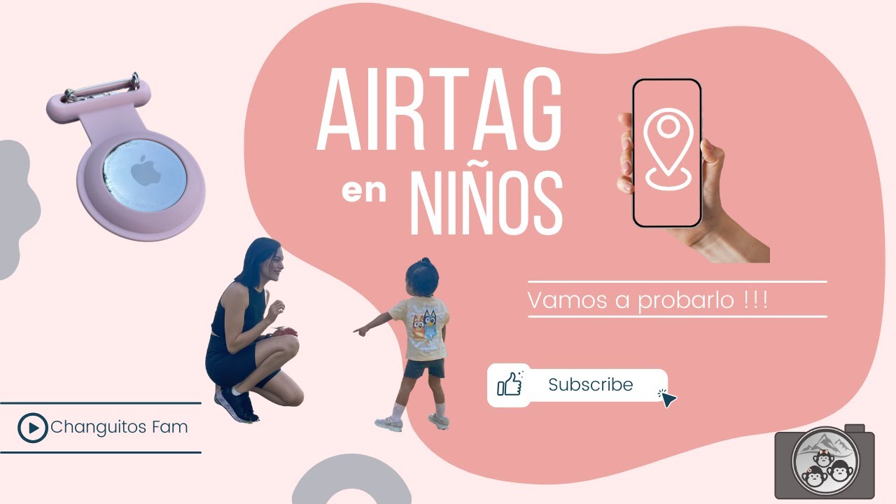 📍🤔 AirTag en NIÑOS 👧🏻📲📍🌏🚸 vamos a ver como funciona !!!