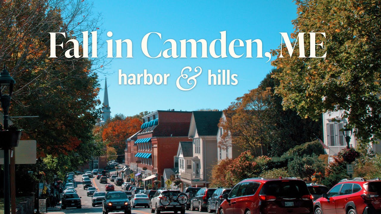 Camden, Maine in Fall | Harbor, Downtown & Camden Hills