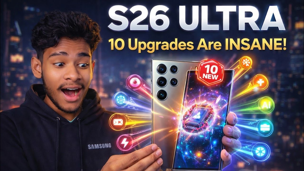 Samsung S26 Ultra 10 Upgrade බලමුද 💥