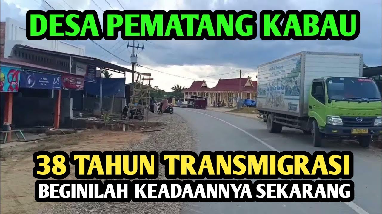 BEGINILAH KONDISI TRANSMIGRASI DI JAMBI SETELAH 38 TAHUN
