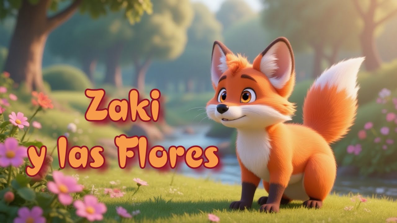 Zaki y las flores dormilonas | Cuento infantil sobre la naturaleza