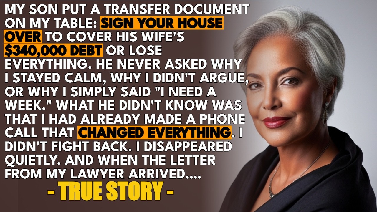 My Son Brought a Lawyer to My Kitchen Table and Asked Me to Sign My House Away &mdash; So I ...
