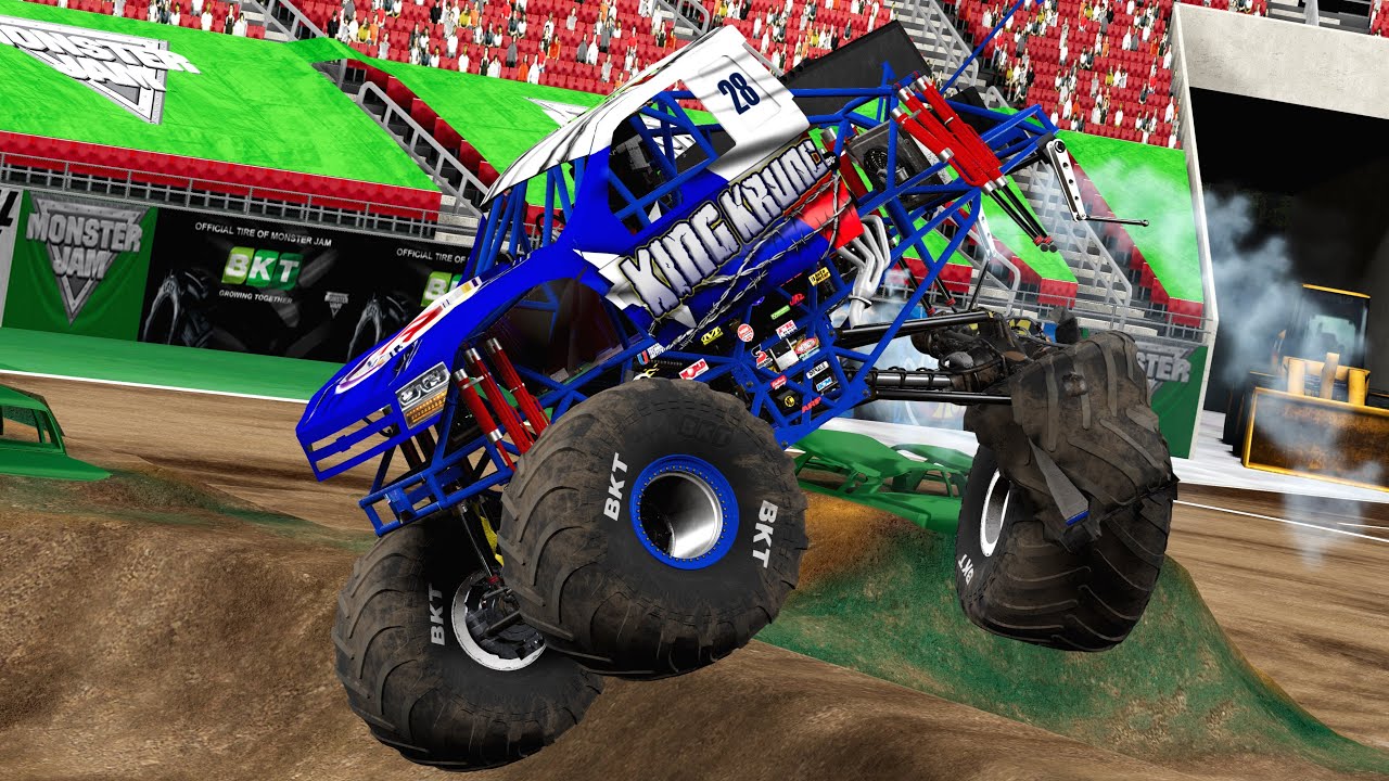 Crashes, Saves and Skills #38  I  BeamNG.Drive Monster Jam