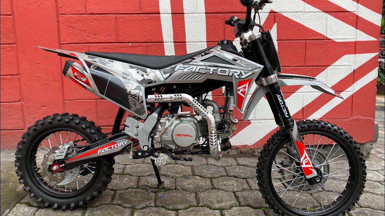 FACTORY BIKE FX150F -4V PIT BIKE 150cc Factory 150cc (ficha técnica, Precio)