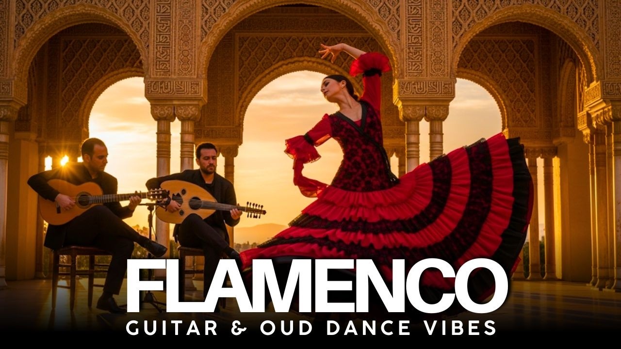 Spanish Guitar Vibes 🎵 Flamenco Journey - Relaxing Latin Music & Oud Inspiration for Relaxation