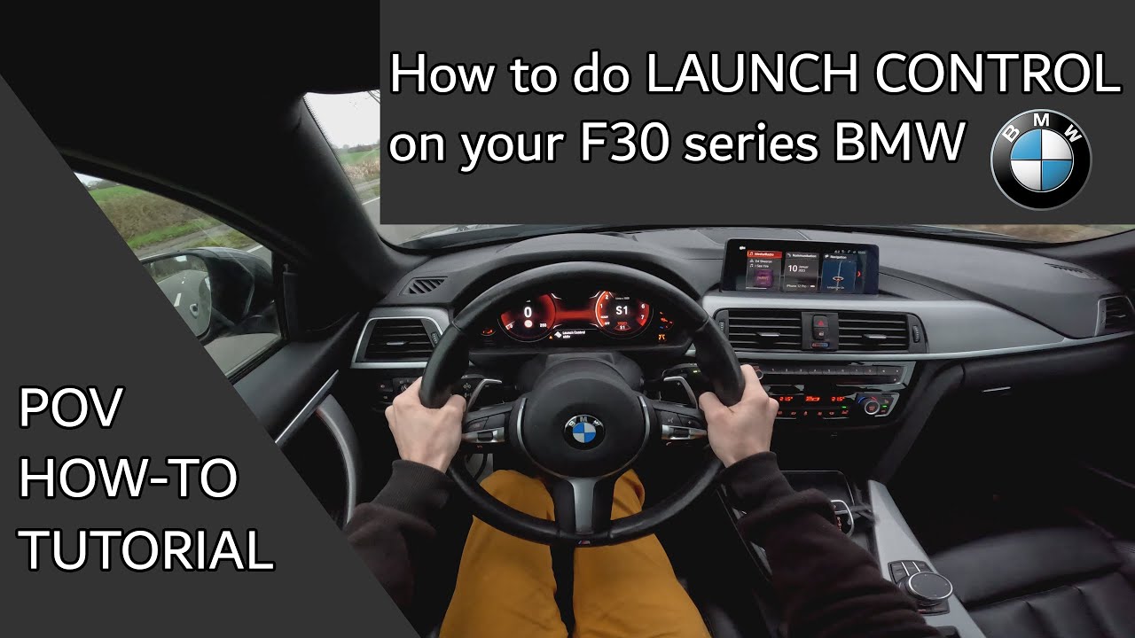 How to do LAUNCH CONTROL on your F30 series BMW