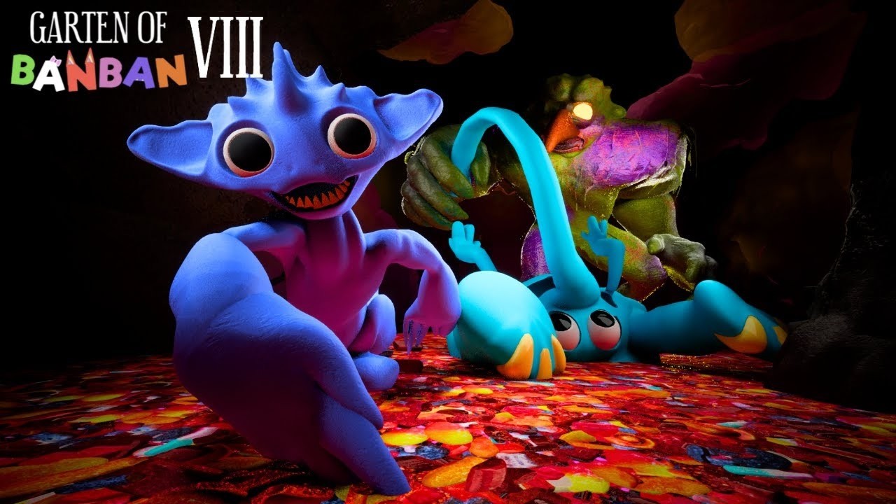 MONSTER BARU MUNCUL DI BANBAN 8?...GARTEN OF BANBAN 8 ANTI DEVIL