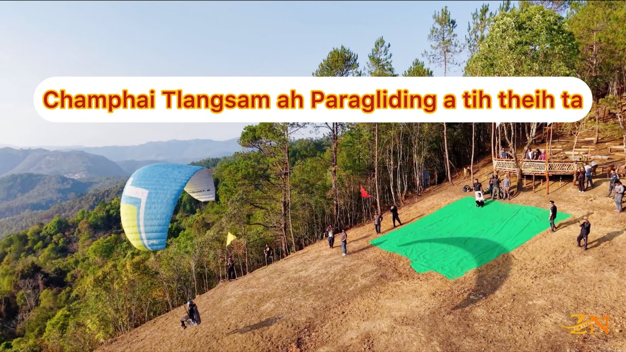 Paragliding Champhai Tlangsam-ah 😍 (06.04.2026)