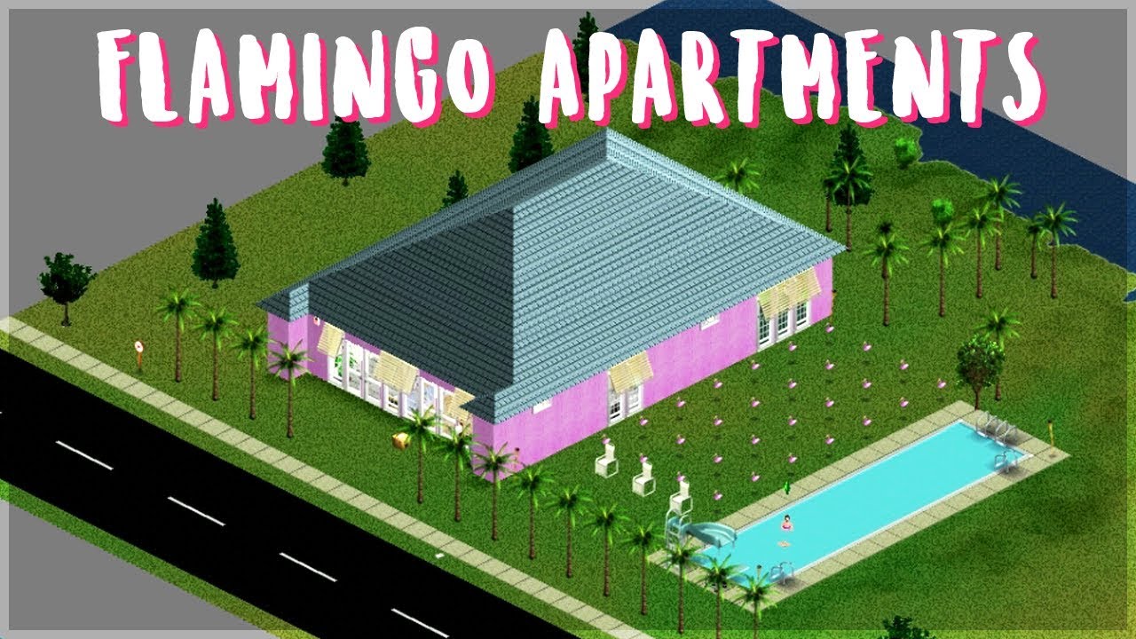 Flamingo Apartments - Sims 1