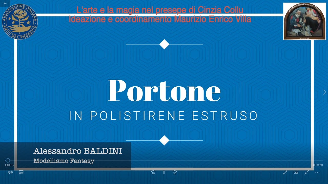 Portone in polistirene estruso