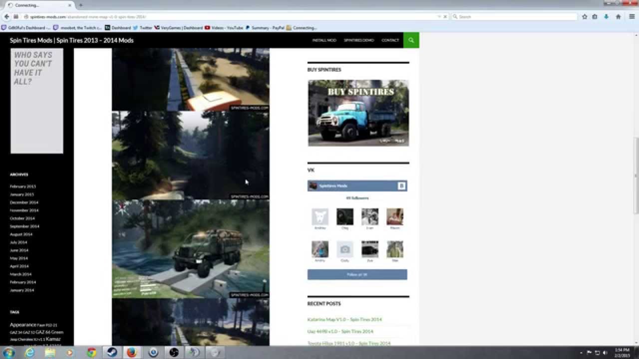 Spintires: How to Download and Install Mods