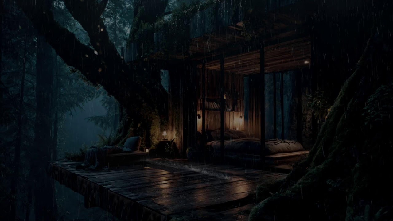 24/7 Thunderstorm Rain on Tin Roof LIVE ⛈️ | Sleep, Study, Relax