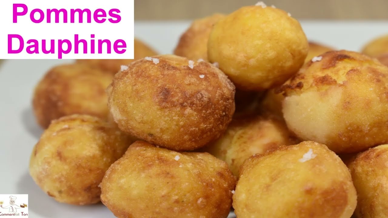 Pommes dauphine  - Comment faire des pommes dauphine maison facilement