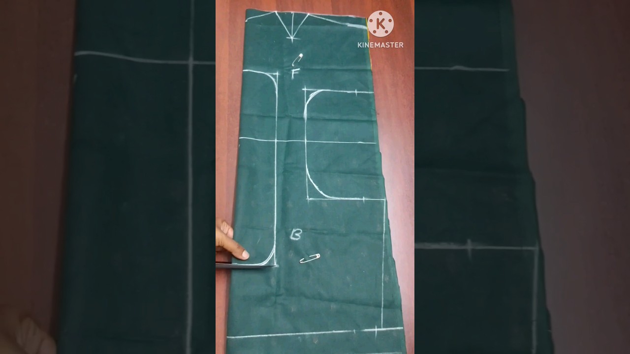 lining blouse cutting easy method #shortsfeed #shorts