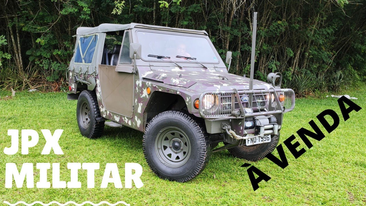 Jipe JPX Militar 1996 com 28000 km originais - VENDIDO