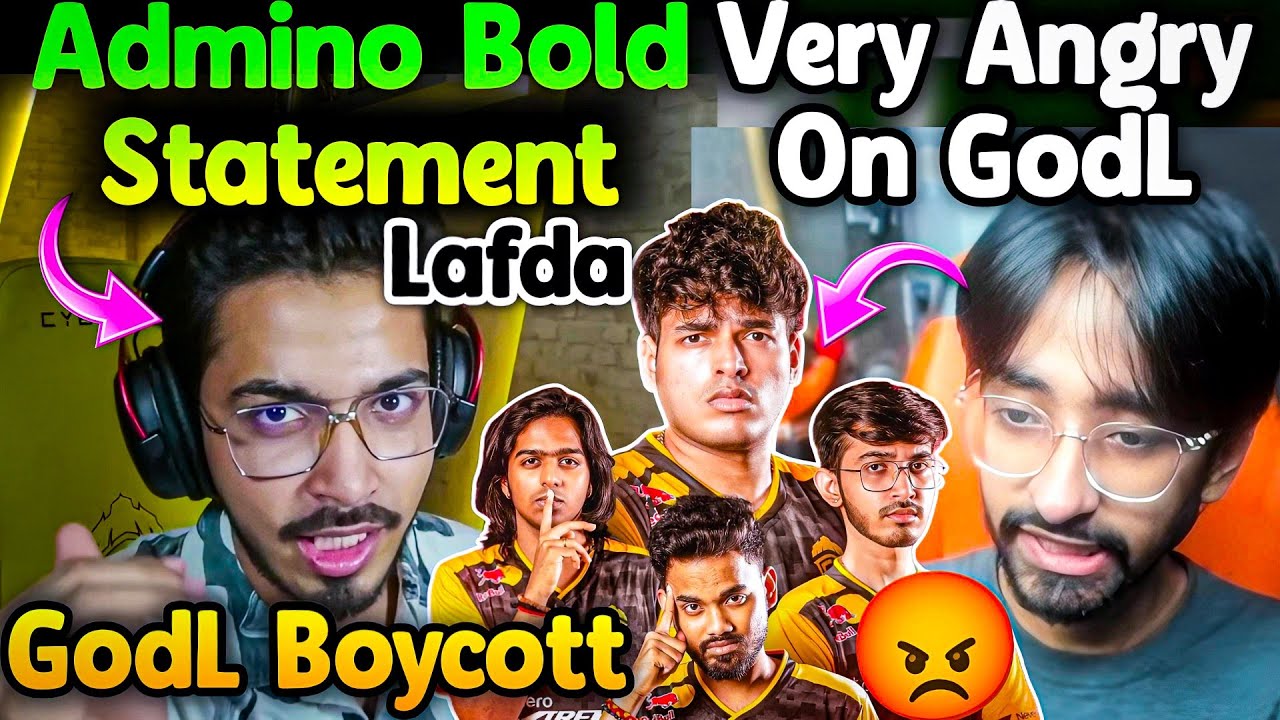 GodLike Boycott Finals🤯 Aaru - Venom Very Angry On GodL😡 Admino Bold Statement🚨