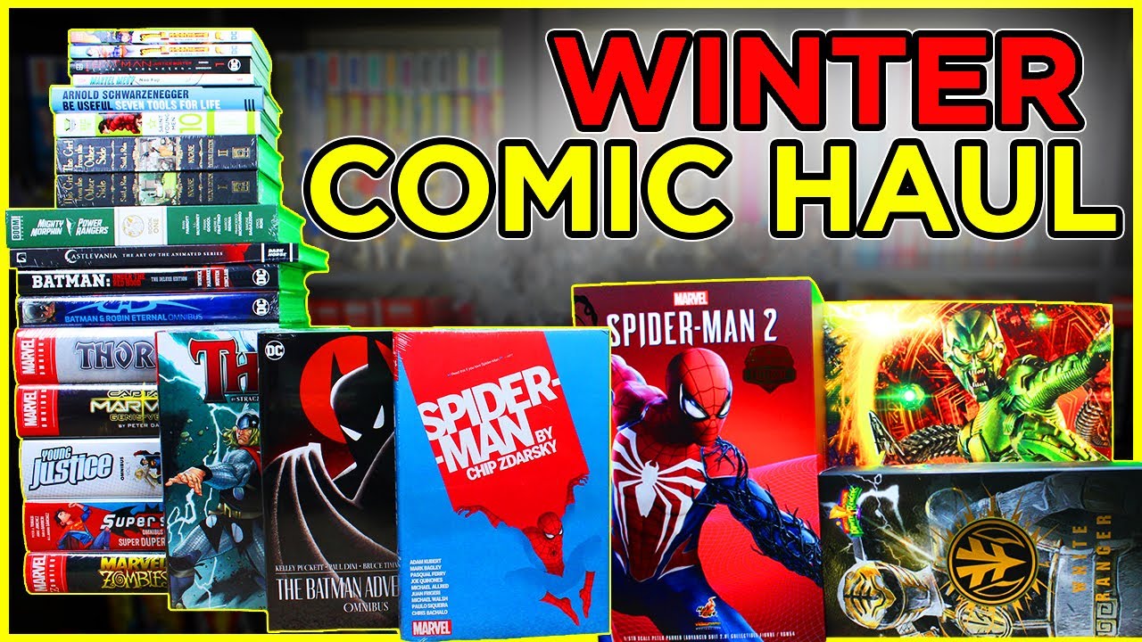 Winter 2023/2024 Comic Book & Hot Toys Haul!