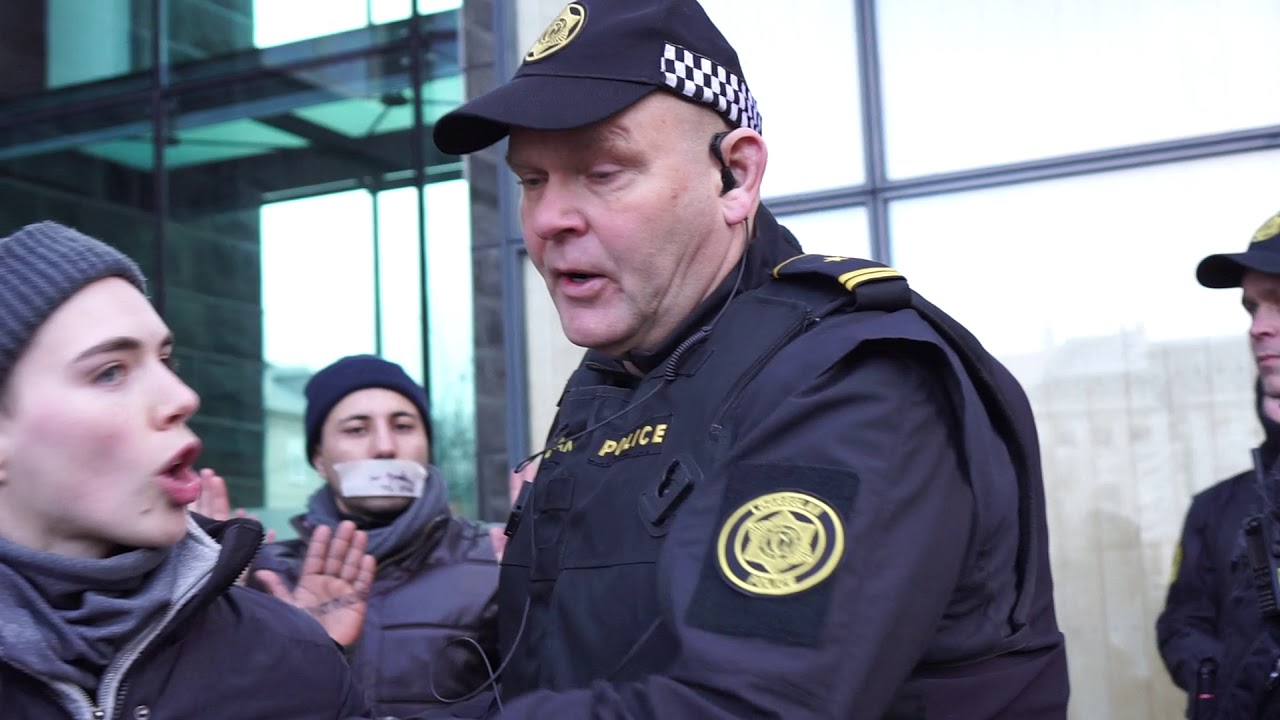 Mótmæli við Alþingi