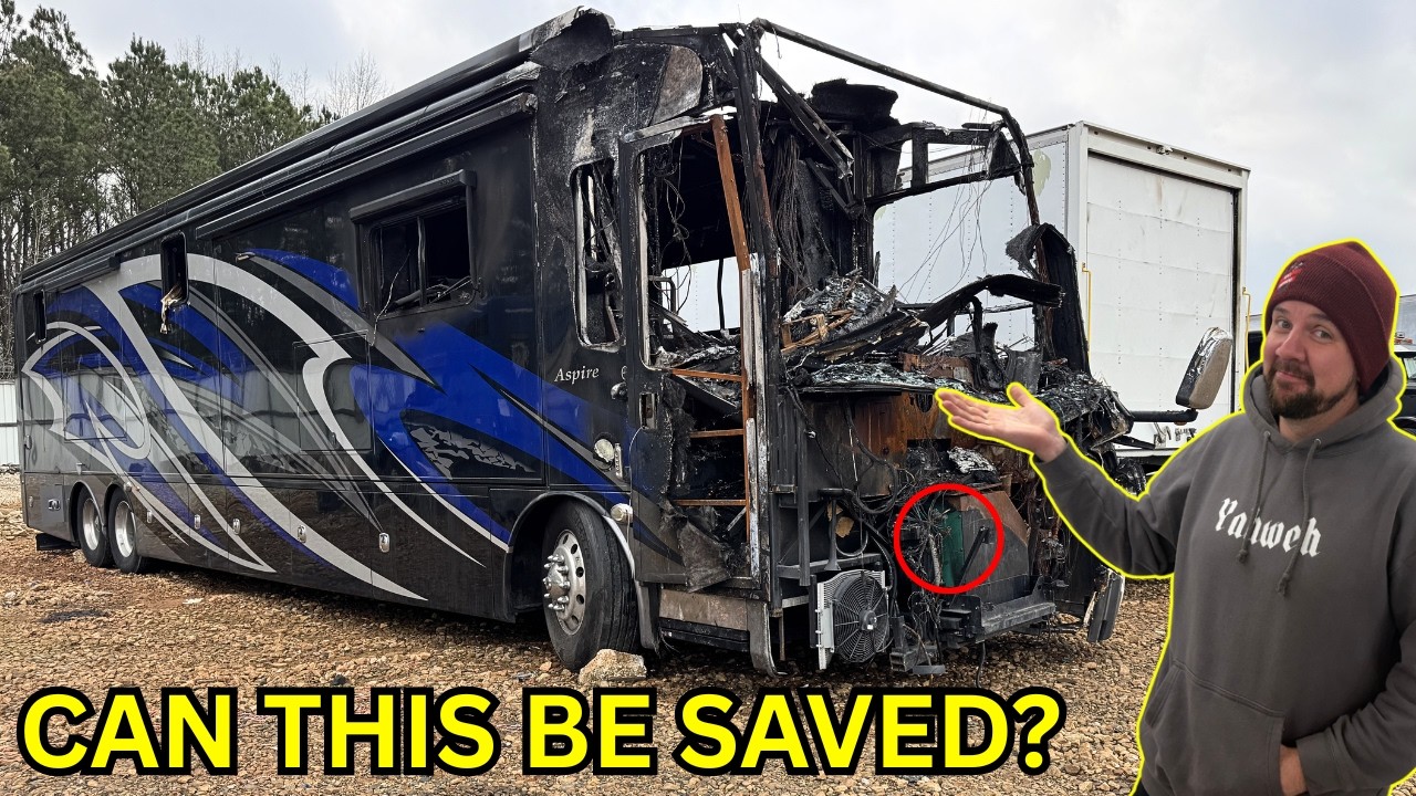 Total Fire Damage RV — Could We Get It Back On The Road Again?