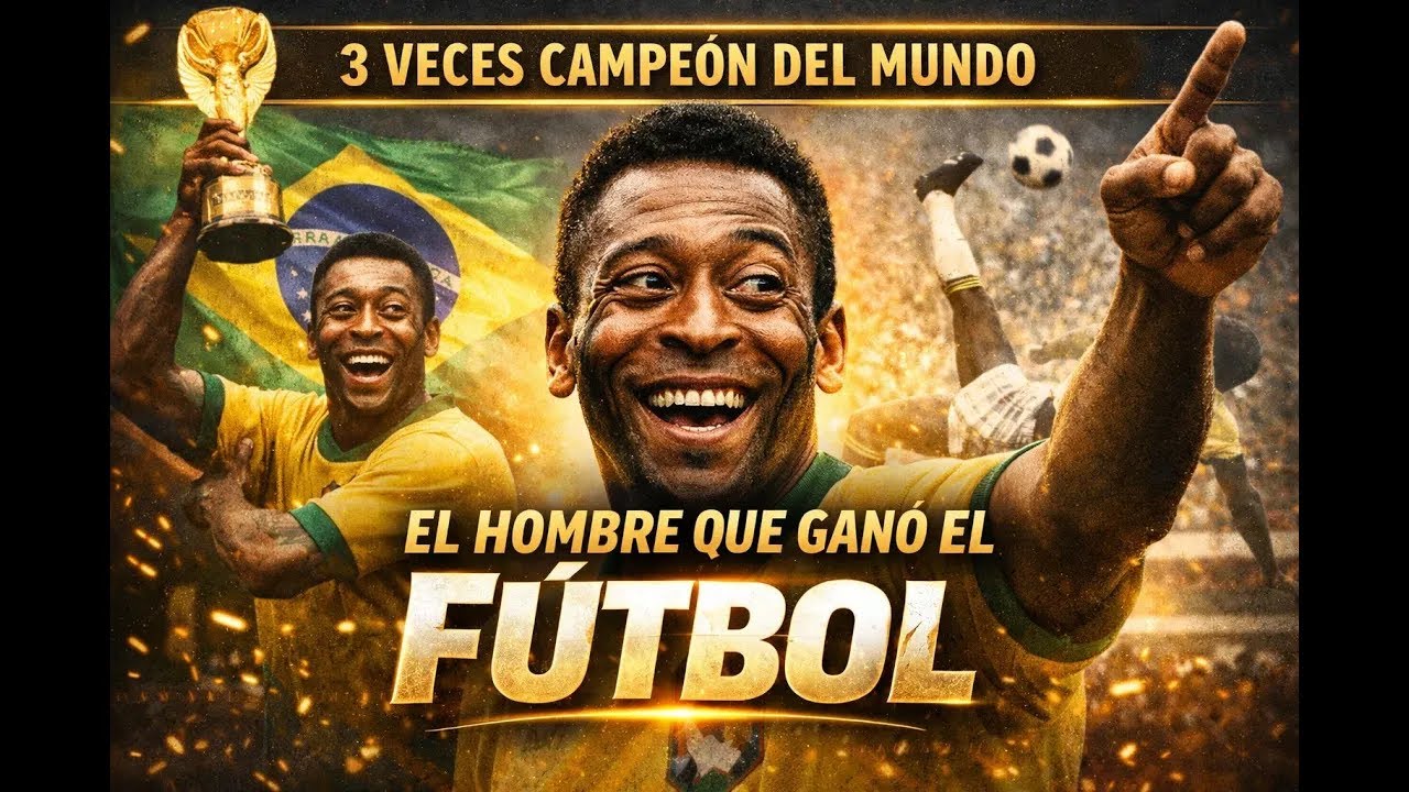 Pele: El hombre que gano el futbol 3 veces