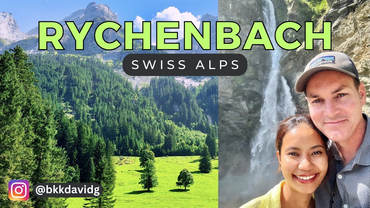 Swiss Alps - Day Trip to Rychenbach Falls and Rosenlaui Valley
