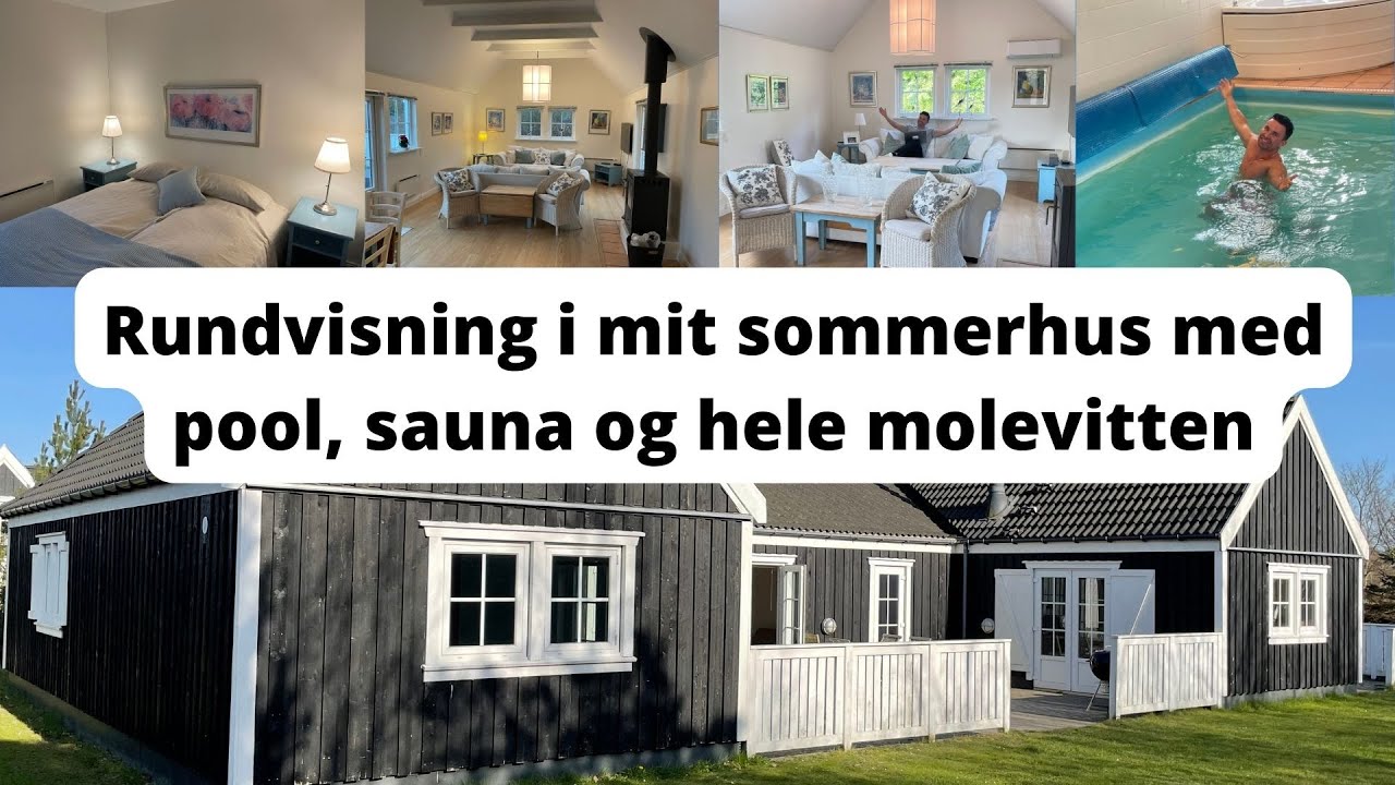 For første gang viser jeg mit sommerhus  // VLOG 18