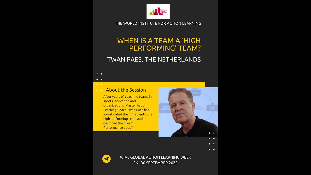 When is a team a ‘high performing’ team
