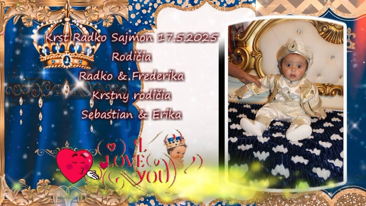 Krst Radko Sajmon 17 5 2025 čast 1 Kecerovce Romano Hangos