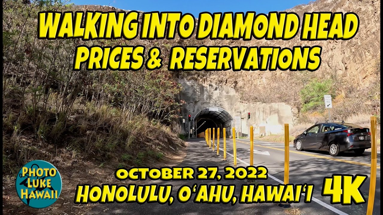 Walking Into Diamond Head Prices & Reservations October 27, 2022 Oahu Hawaii Diamond Head Hike
