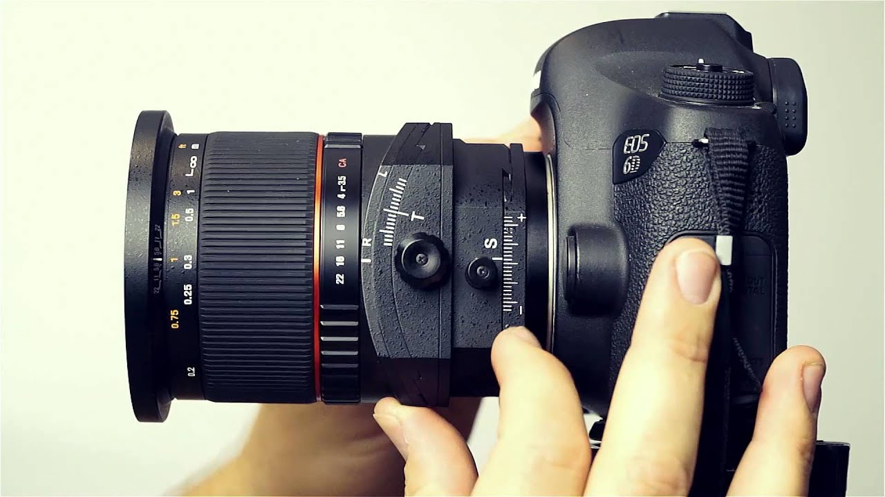Объектив Samyang T-S 24/3.5. Видео тест