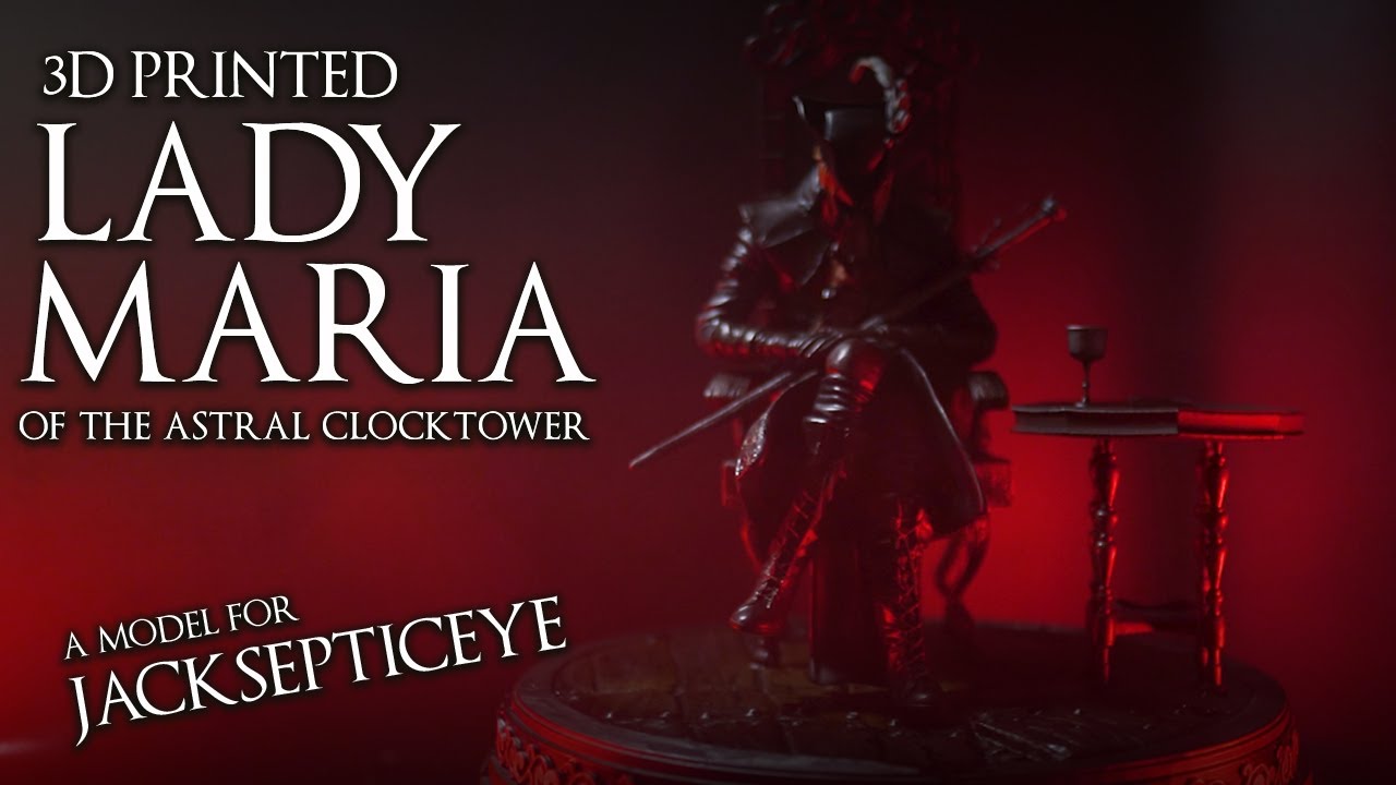 Making a Model for Jacksepticeye | Lady Maria | Bloodborne