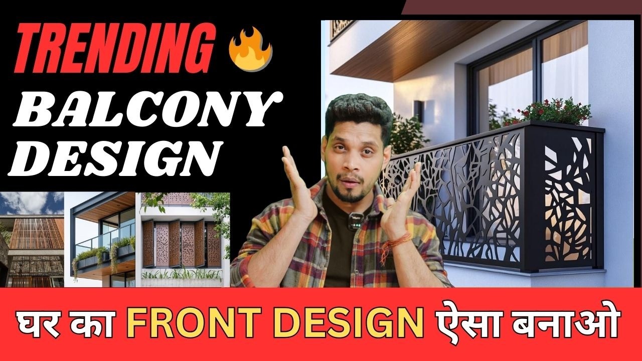 House Front Jali Design | Modern Balcony Facade India 2026